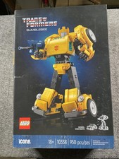 LEGO Icons Transformers Bumblebee 10338 950 Pcs 18+ Building Toy Set New picture