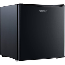 Galanz 1.7 Cu ft Single Door Mini Fridge GL17BK, Black, New picture