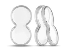 DUO CAPSULE – Infinity double coin STACKABLE capsule **No Precious Metals** picture