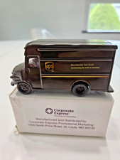 Corporate Express UPS Exclusive Brown Delivery Truck - USED with BOX picture