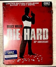 DIE HARD (Blu-ray+Dvd 2018) 30th Anniversary Ed. STEELBOOK Best Buy RARE Oop NEW picture