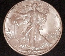 Uncirculated 1938 Philadelphia Mint Walking Liberty Half Choice to Gem BU picture