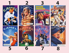 Vintage Camel Cigarettes Retro Advertising Art Poster picture