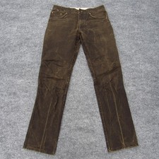 Kuhl Free Rydr Men's Pants Size 34x36 Brown Tapered Canvas Cotton Blend Stretch picture