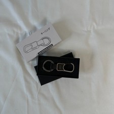 GENUINE HKS KEY RING CARABINER GLOSSY METAL JDM RARE picture