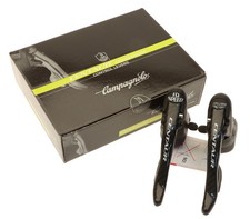 Campagnolo Centaur 10 Speed Carbon QS Ergopower Brake Levers Shifters 07 NOS NEW picture