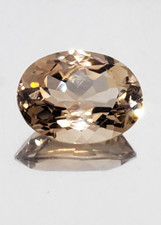 Loose Natural Yellow Orange Imperial Topaz 8.99 Ct. Oval GIA Cert picture