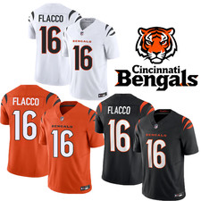NWT Men's Bengals #16 Joe Flacco All Stitched  Player Jersey S-3XL picture