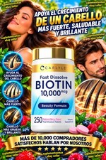 Pastillas naturales ayudan al crecimiento saludable de un cabello mas fuerte picture