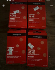 Neutrogena Stubborn Acne Ultra-Thin Hydrocolloid Blemish Patches 24 Ct x4 picture