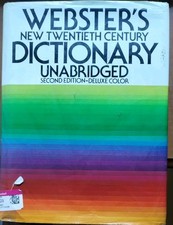 Webster's New 20th Century Dictionary of the English Language Unabridged 1983 picture