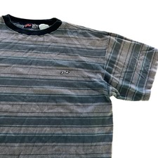 Rare Vintage Rusty Surf Stripe T Shirt Abstract All Over XL picture