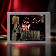 Michael Jordan 1995 Upper Deck Collector's Choice SP Rare Gold Foil Bulls #23 picture