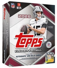 2026 Topps Flagship Football NFL Factory Sealed Mega Box picture