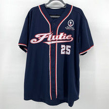 Doug Flutie Foundation 25th Anniversary Baseball Jersey Mens 2XL Autism picture