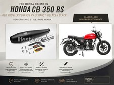 Red Rooster Pegasus RS Exhaust Silencer Black For Honda CB 350 RS picture
