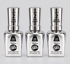 Sally Hansen Miracle Gel Nail Polish Top Coat 101 Shiny/Brillant - 3 Pcs picture