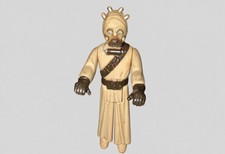 Vintage 1977 Star Wars Figure Tuscan Raider Without Weapon picture