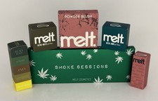 Melt Evergreen Bundle Eyeshadow Stack Lipstick Blush Eyeliners 420 Palette NIB picture