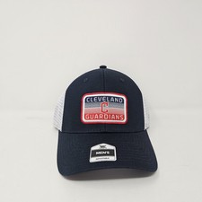 Fan Favorite Cleveland Guardians 'Blue' Adjustable Mesh Back Hat / OSFA picture