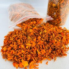 Premium Ceylon 100% Organic Dried Marigold Flowers Petals|Calendula Flower Petal picture