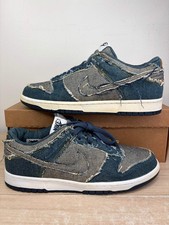 (2006) Sz 10M Dunk Low CL Denim - Preowned, No Box picture