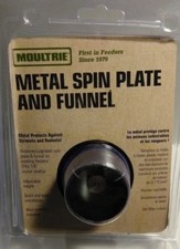 NEW Moultrie Metal Spin Plate & Funnel Kit pig Deer BIG Game Feeder MHF-ASPF P4 picture