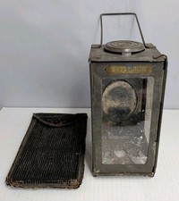 Vintage Excelsior WWI Military Folding Lantern + Canvas bag A6 picture
