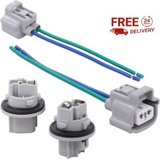 2Pcs Turn Signal Socket Plug and Connector Pigtail Harness Wiring for Toyota Hig picture