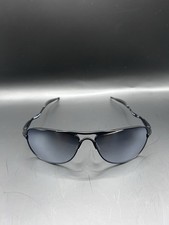 Oakley Crosshair OO4060 Polarized Sunglasses Matte Black Frame Gray Lenses NEW picture