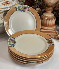 ( Set of 6 ) Vintage Noritake M Hand Painted Japan 7.25