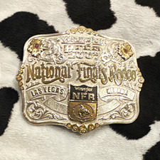 Montana Silversmiths Wrangler NFR Las Vegas Nevada Buckle Ltd. Edition 0924-5000 picture