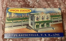 VTG PLASTICVILLE Union Station O & S 1901 198 in ORIG BOX COMPLETE   READ picture