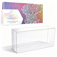 1x Pokemon Prismatic Evolutions Super-Premium Collection Protector SPC Box 0.7mm picture