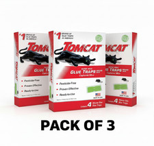 Tomcat Super Hold Glue Traps Mouse Size, 3-Pack (12 Glue Traps) picture