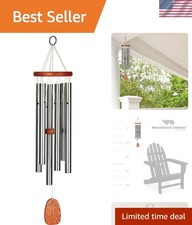 Handcrafted 24” Amazing Grace Wind Chimes - Perfect for Garden & Sympathy Gifts picture