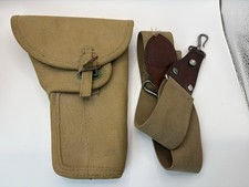 Original WW2 Canadian Browning Inglis Hi Power Pistol Holster 1945 P37 P35 9mm picture