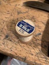 Two Vintage Thread Spools 100% Pure picture