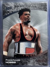 POWERHOUSE HOBBS 2021 AEW Spectrum Memorabilia EVENT WORN SHIRT RELIC Royce Keys picture