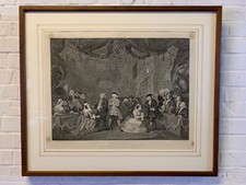 Antique “The Beggar’s Opera” Framed Engraving After William Hogarth picture