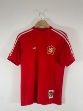 Vintage 80's Style Adidas Czechoslovakia Football Jersey (Size: S) picture