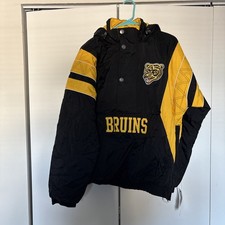 Boston Bruins Men’s NHL Starter Jacket NWT Size Medium picture