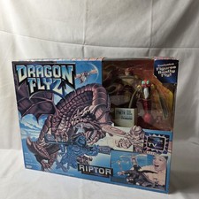 Dragon Flyz Riptor Action Figure Deluxe Launcher 1995 Galoob Sealed Sun Faded  picture