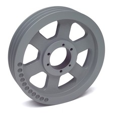 2AK22 7/8 V-Belt Sheave Pulley 2 Groove BLACKSTAR Cast Iron picture