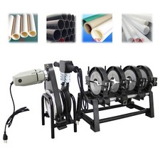 110V 4 Clamps Pipe Fusion Welder Butt-weld Mill for PE PPR PB PVDF 2.48''-6.30