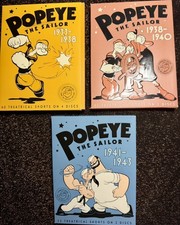 Popeye The Sailor-Volumes 1, 2 & 3-(1933-1943)-8 DVD Set - 123 Theatrical Shorts picture