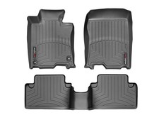 WeatherTech FloorLiner for 2009-2014 Acura TSX - 1st & 2nd Row, Black picture
