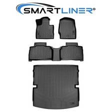 SMARTLINER Custom Fit Floor Mats Cargo Trunk Liner Set 2020-2025 Ford Explorer picture