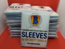 2000 Beckett Shield Collectable Card Sleeves. (20 x 100 Ct Packs). New. picture