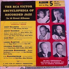 RCA Victor Encyclopedia Of Recorded Jazz Album 5,  VG, Vinyl & Cover picture